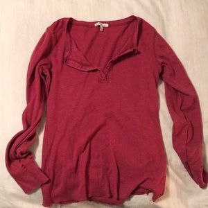 Charlotte Russe waffle shirt